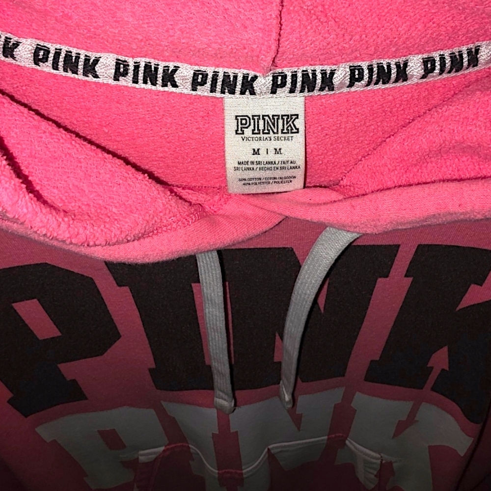 Rare! Victoria's Secret PINK Hoodie - Picture 2 of 2